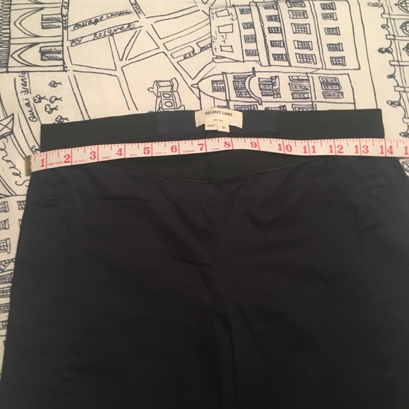 Helmet Lang navy blue pants - Picture 2 of 4